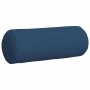 Cojines Bolster 2 pcs Azul Ø 25 x 70 cm tela en Decoración | Comprar online en Foru.es