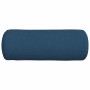 Cojines Bolster 2 pcs Azul Ø 25 x 70 cm tela en Decoración | Comprar online en Foru.es