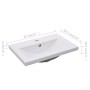 Mueble con lavabo madera de ingeniería negro de vidaXL, Tocadores de baño - Ref: Foro24-3071541, Precio: 154,15 €, Descuento: %