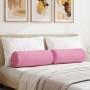 Cojines Bolster 2 pcs Rosa Ø 25 x 70 cm tela en Decoración | Comprar online en Foru.es