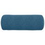 Cojines Bolster 2 pcs Azul Ø 25 x 70 cm Tela de pana en Decoración | Comprar online en Foru.es