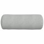 Cojines Bolster 2 pcs Gris Claro Ø 25 x 70 cm Tela de pana en Decoración | Comprar online en Foru.es