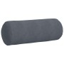 Cojines Bolster 2 pcs Gris oscuro Ø 25 x 70 cm Tela de pana en Decoración | Comprar online en Foru.es