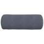 Cojines Bolster 2 pcs Gris oscuro Ø 25 x 70 cm Tela de pana en Decoración | Comprar online en Foru.es