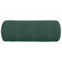 Cojines Bolster 2 pcs Verde oscuro Ø 25 x 70 cm Tela de pana en Decoración | Comprar online en Foru.es