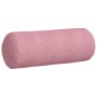 Cojines Bolster 2 pcs Rosa Ø 25 x 70 cm Tela de pana en Decoración | Comprar online en Foru.es