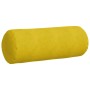 Cojines Bolster 2 pcs Amarillo Ø 25 x 70 cm Tela de pana en Decoración | Comprar online en Foru.es