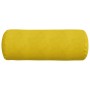 Cojines Bolster 2 pcs Amarillo Ø 25 x 70 cm Tela de pana en Decoración | Comprar online en Foru.es