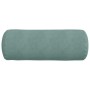 Cojines Bolster 2 pcs Verde Mar Ø 25 x 70 cm Tela de pana en Decoración | Comprar online en Foru.es