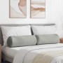 Cojines Bolster 2 pcs Gris Claro Ø 25 x 70 cm en Decoración | Comprar online en Foru.es