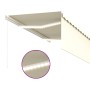 Toldo retráctil manual con persiana y luz LED crema 3x2,5 m en Toldos | Comprar online en Foru.es