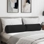 Cojines Bolster 2 pcs Negro Ø 25 x 70 cm Tela de microfibra en Decoración | Comprar online en Foru.es