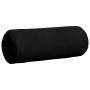 Cojines Bolster 2 pcs Negro Ø 25 x 70 cm Tela de microfibra en Decoración | Comprar online en Foru.es