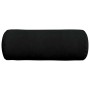 Cojines Bolster 2 pcs Negro Ø 25 x 70 cm Tela de microfibra en Decoración | Comprar online en Foru.es