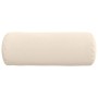 Cojines Bolster 2 pcs Beige Ø 25 x 70 cm Tela de microfibra en Decoración | Comprar online en Foru.es