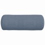 Cojines Bolster 2 pcs Azul Ø 25 x 70 cm Tela de pana en Decoración | Comprar online en Foru.es