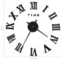 Reloj 3D de pared con diseño moderno negro 100 cm XXL de vidaXL, Relojes de pared - Ref: Foro24-325159, Precio: 20,32 €, Desc...