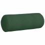 Cojines Bolster 2 pcs Verde oscuro Ø 25 x 70 cm Tela de pana en Decoración | Comprar online en Foru.es