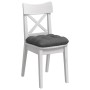 Cojines para asiento 4 pcs Gris oscuro 40 x 40 x 12 cm tela en Decoración | Comprar online en Foru.es