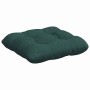Cojines para asiento 4 pcs Verde oscuro 40 x 40 x 12 cm tela en Decoración | Comprar online en Foru.es