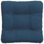 Cojines para asiento 4 pcs Azul 40 x 40 x 12 cm tela en Decoración | Comprar online en Foru.es