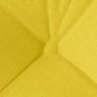 Cojines para asiento 4 pcs Amarillo Claro 40 x 40 x 12 cm tela en Decoración | Comprar online en Foru.es
