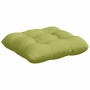Cojines para asiento 4 pcs Verde claro 40 x 40 x 12 cm tela en Decoración | Comprar online en Foru.es