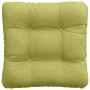 Cojines para asiento 4 pcs Verde claro 40 x 40 x 12 cm tela en Decoración | Comprar online en Foru.es