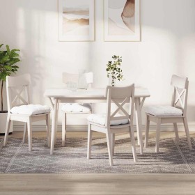 Cojines para asiento 4 pcs 40 x 40 x 12 cm tela en Decoración | Comprar online en Foru.es