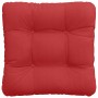 Cojines para asiento 4 pcs Rojo 40 x 40 x 12 cm tela en Decoración | Comprar online en Foru.es