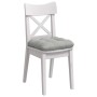 Cojines para asiento 4 pcs Gris Claro 40 x 40 cm en Decoración | Comprar online en Foru.es