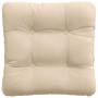 Cojines para asiento 4 pcs Crema 40 x 40 cm Tela de microfibra en Decoración | Comprar online en Foru.es