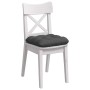 Cojines para asiento 4 pcs Gris oscuro 40 x 40 cm Tela de pana en Decoración | Comprar online en Foru.es