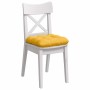 Cojines para asiento 4 pcs Amarillo Claro 40 x 40 cm en Decoración | Comprar online en Foru.es