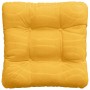 Cojines para asiento 4 pcs Amarillo Claro 40 x 40 cm en Decoración | Comprar online en Foru.es