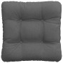 Cojines para asiento 4 pcs Gris oscuro 45 x 45 x 12 cm tela en Decoración | Comprar online en Foru.es