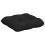 Cojines para asiento 4 pcs Negro 45 x 45 x 12 cm tela en Decoración | Comprar online en Foru.es