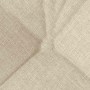 Cojines para asiento 4 pcs Crema 45 x 45 x 12 cm tela en Decoración | Comprar online en Foru.es