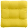 Cojines para asiento 4 pcs Amarillo Claro 45 x 45 x 12 cm tela en Decoración | Comprar online en Foru.es