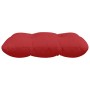Cojines para asiento 4 pcs Rojo 45 x 45 x 12 cm tela en Decoración | Comprar online en Foru.es