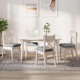 Cojines para asiento 4 pcs Gris Nube 45 x 45 x 12 cm tela en Decoración | Comprar online en Foru.es