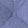 Cojines para asiento 4 pcs Azul jeans 45 x 45 x 12 cm tela en Decoración | Comprar online en Foru.es