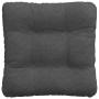 Cojines para asiento 4 pcs Gris oscuro 45 x 45 cm Tela de pana en Decoración | Comprar online en Foru.es