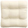 Cojines para asiento 4 pcs Crema 45 x 45 cm Tela de pana en Decoración | Comprar online en Foru.es