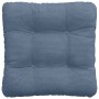 Cojines para asiento 4 pcs Azul 45 x 45 cm Tela de pana en Decoración | Comprar online en Foru.es