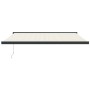 Toldo retráctil aluminio y tela color crema 4x3 m de vidaXL, Toldos - Ref: Foro24-3154603, Precio: 795,74 €, Descuento: %