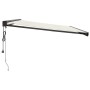 Toldo retráctil aluminio y tela color crema 4x3 m de vidaXL, Toldos - Ref: Foro24-3154603, Precio: 795,74 €, Descuento: %