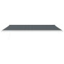 Toldo retráctil aluminio y tela gris antracita 4,5x3 m de vidaXL, Toldos - Ref: Foro24-3154589, Precio: 802,50 €, Descuento: %