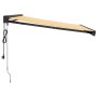 Toldo retráctil aluminio y tela amarillo y blanco 3,5x2,5 m de vidaXL, Toldos - Ref: Foro24-3154607, Precio: 545,59 €, Descue...