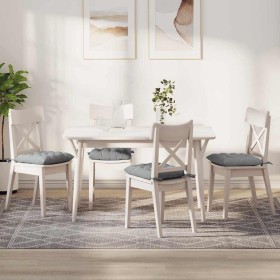 Cojines para asiento 2 pcs Gris Claro 40 x 40 x 6 cm tela en Decoración | Comprar online en Foru.es